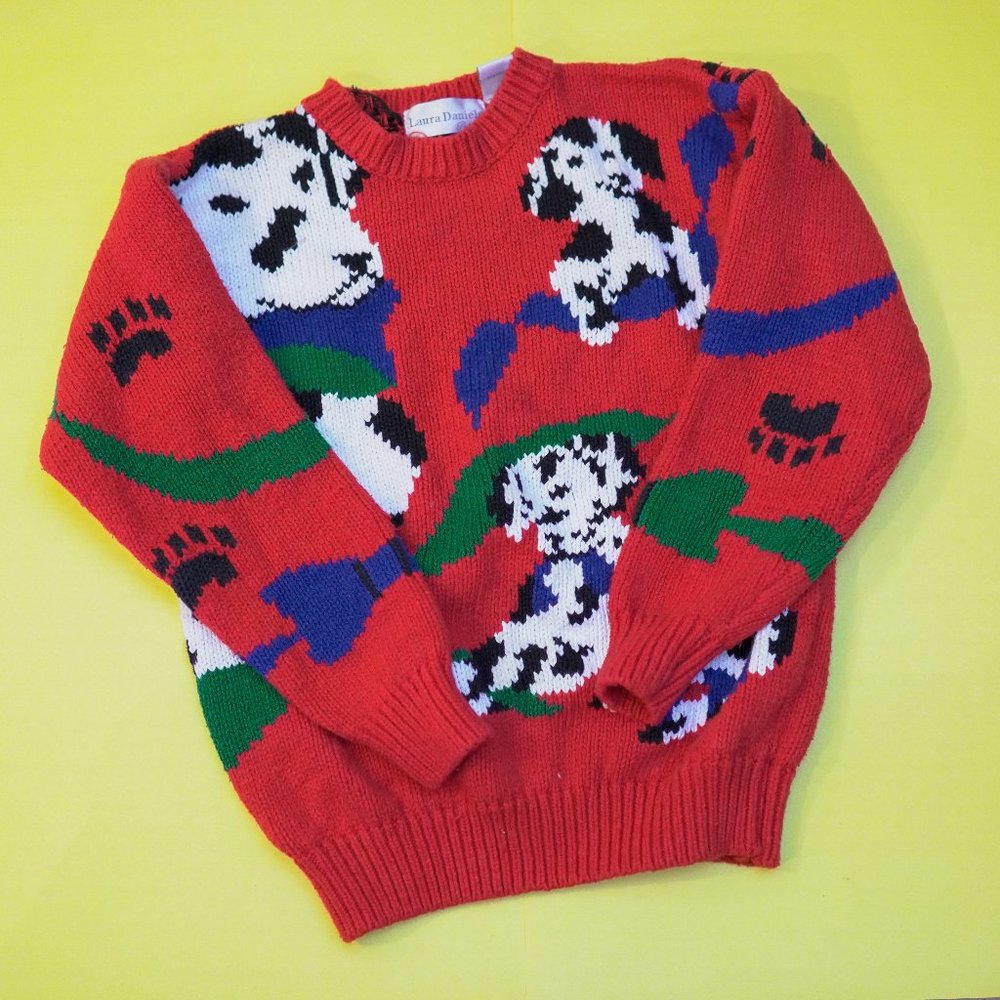 Dalmatian sweater